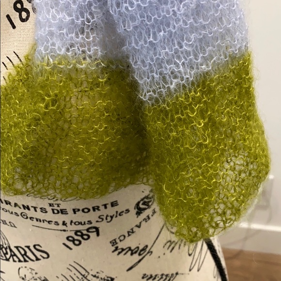 Hand-made Mohair & Silk Scarf - Picture 4 of 5